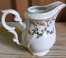 Porcellana Bavaria 1935 Lattiera Fregi Oro Zecchino