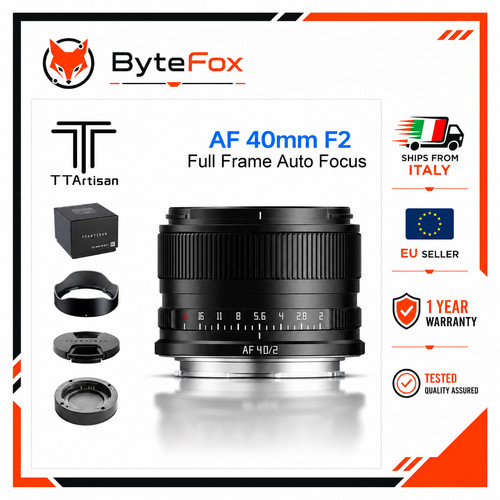 Ttartisan 40mm full - f2.0, frame