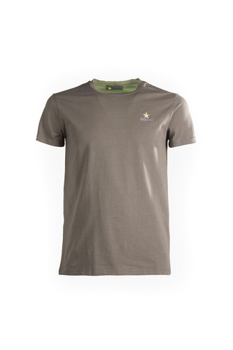 Shirt uomo slim fit esercito - t-shirt,