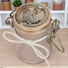 Vasetto vetro tappo segnaposto - tappo,