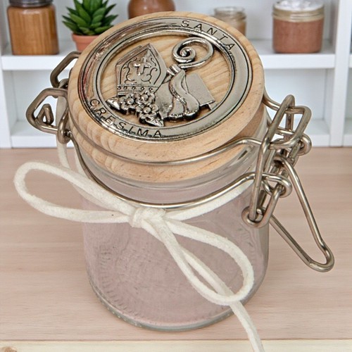 Vasetto vetro tappo - vetro,