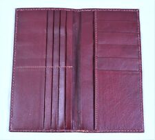 Portafogli verticale AS Roma originale slim in Vera Pelle Uomo Donna documenti