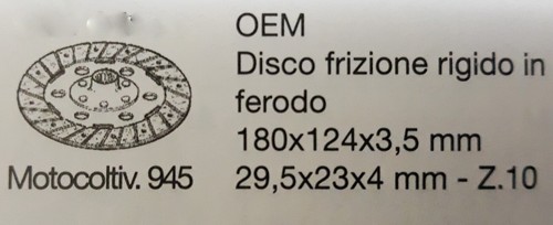 Pasquali motocoltivatore 937 - 937,