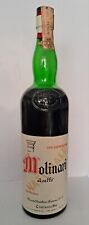SAMBUCA MOLINARI LIQUORE AL CAFFE' - 1 LITRO - 40°- VINTAGE ANNI 60 DA COLLEZ.