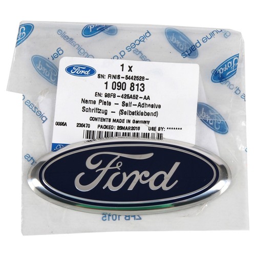 New ford fiesta emblema - ford, 95-02