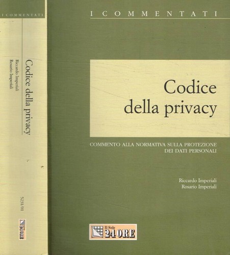 Codice della privacy commento - codice,
