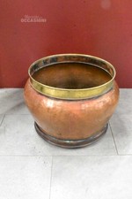 Vaso Porta Fiori In Rame Con