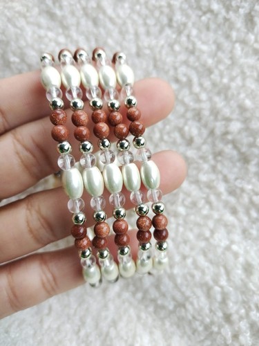 Bracciale bianco magnetico con