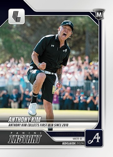 Anthony kim 2026 - 2026, panini