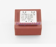 1PCS NUOVO trasformatore epossidico in vaso 4.5VA EI38/13.6 4.5W 2*115V/9V VTC DB38-15