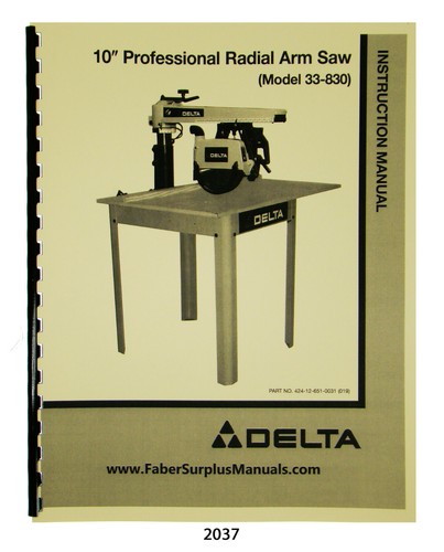Delta seghetto radiale - 10",