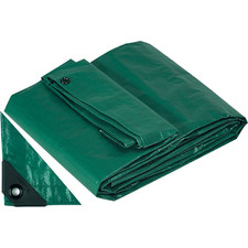 Telo telone occhiellato - telone, verde