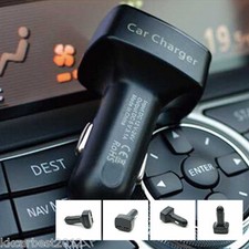 Voltmetro auto doppia porta USB rosso monitor LED amperometro display termometro caricatore