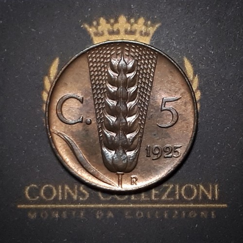 Centesimi spiga 1925 - centesimi,