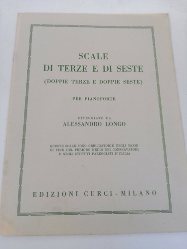 Scale terze seste - terze, di
