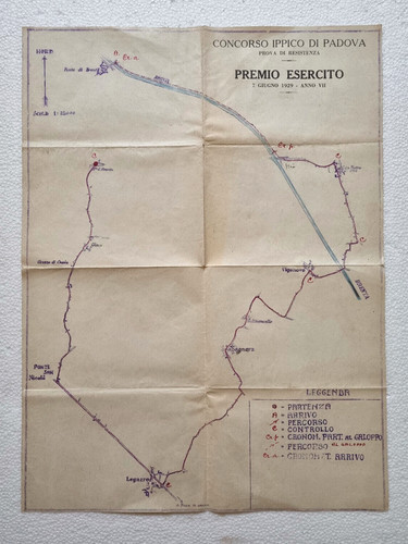 Padova concorso ippico - concorso, 1929