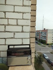 VEF-202 C Ricevitore radio russo sovietico lettone vintage 1971 URSS ВЭФ