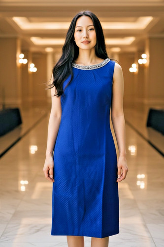 Abito monsoon royal blue - royal, shift
