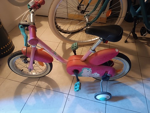 Bicicletta con rotelle - con,