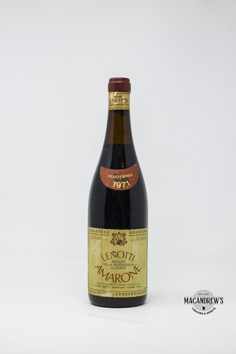 Amarone lenotti 1971 - lenotti,