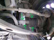 transmisión delantera derecha