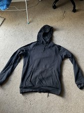 Felpa nera con cappuccio Nike