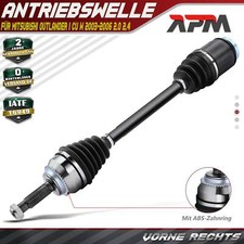 Semiasse Anteriore Destro Con