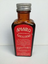 Amaro medicinale Giuliani bottiglietta medicinale vintage