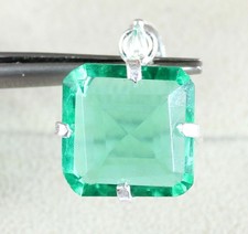 Ciondolo uomo smeraldo verde - ciondolo,