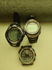 Lotto 3 rari orologi Casio