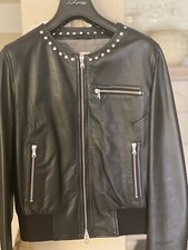 Giubbotto Nero Vera Pelle Donna