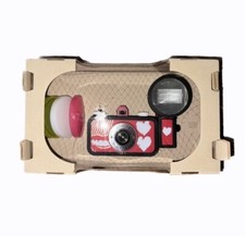 Lomography La Sardina “La Virginia è per gli amanti” fotocamera 35mm e flash nuovo con scatola