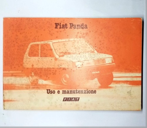 Fiat panda libretto uso - uso, e