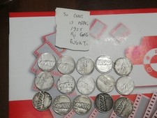 50 centesimi leoni 1925 rigati 15 pezzi