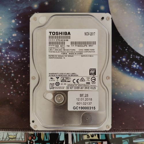 Hdd toshiba 1tb - hdd, sata