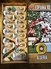 Subbuteo Algeria ‘82, 22 Giocatori Calcio Da Tavolo Basi Extreme Works PRO EVO 3