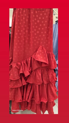 Falda larga flamenco - larga,