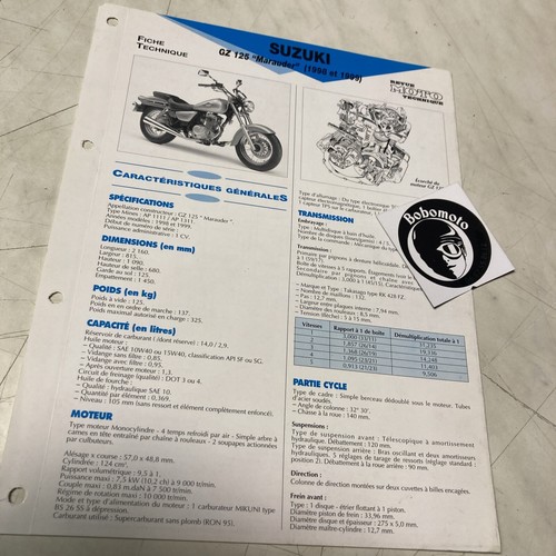 Suzuki gz125 marauder - marauder, 1998
