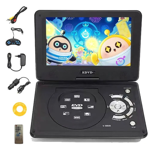 Lettore dvd portatile hd - 9,8",