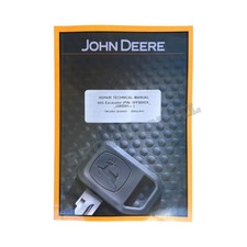 JOHN DEERE 60G SERVIZIO RIPARAZIONE ESCAVATORE MANUALE TECNICO TM12882 +BONUS!