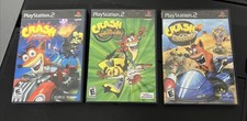 Lotto 3 giochi Crash PS2