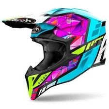 Casco Moto Cross Enduro Airoh WRAAAP Diamond Gloss