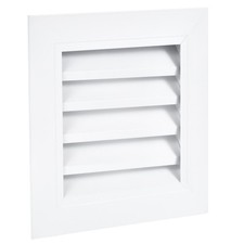 Ventilation Grille Rectangle Form  Persienne Évent 250x250mm pour Paroi Trou