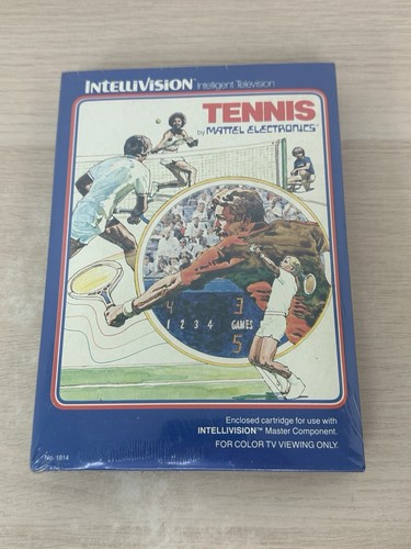 Tennis intellivision - intellivision,