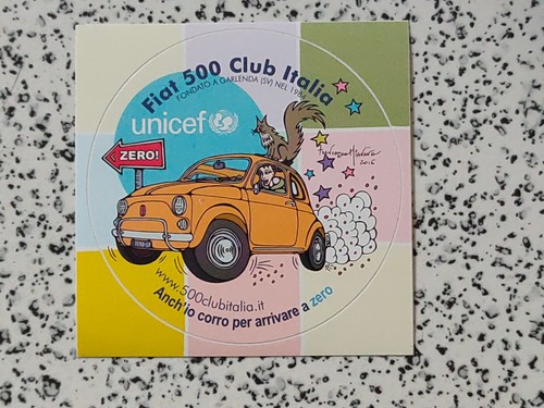Adesivo sticker fiat 500 club - ,