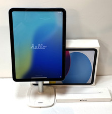 Apple iPad 11" (A16) 128GB Blu WiFi+Cell Sbloccato 100% Batt & Apple Pencil