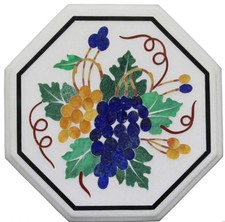 Piano Tavolo In Marmo 12" Con