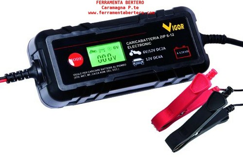 Caricabatterie vigor zip - caricabatterie, 6-12