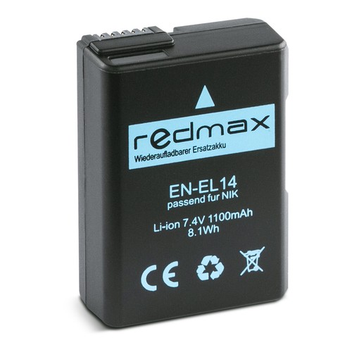 Batteria redmax per nikon - batteria,