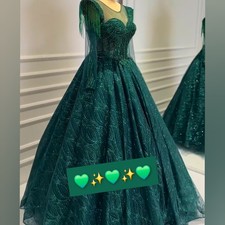 Abito di ballo ? VERDE ? scintillante